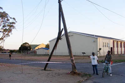 Trok rig skade groot aan
